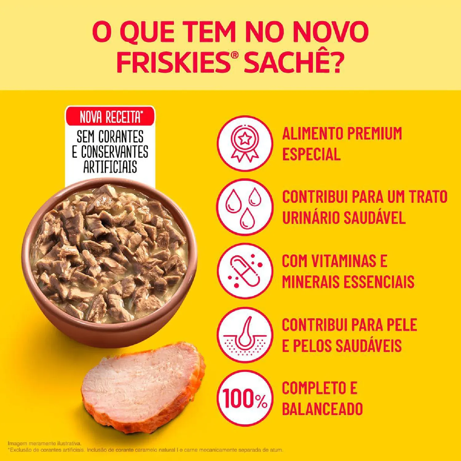 Ração Úmida Friskies Gatos Adultos Peru ao Molho